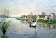 Alfred Sisley La Seine a Argenteuil oil painting reproduction
